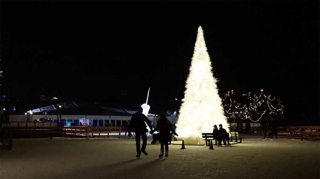 Ice Skating - Aurora Winter Festival Toronto 2018