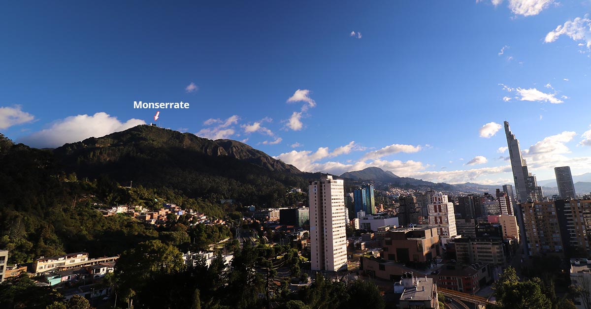 Monserrate Bogota Hike - The Hill