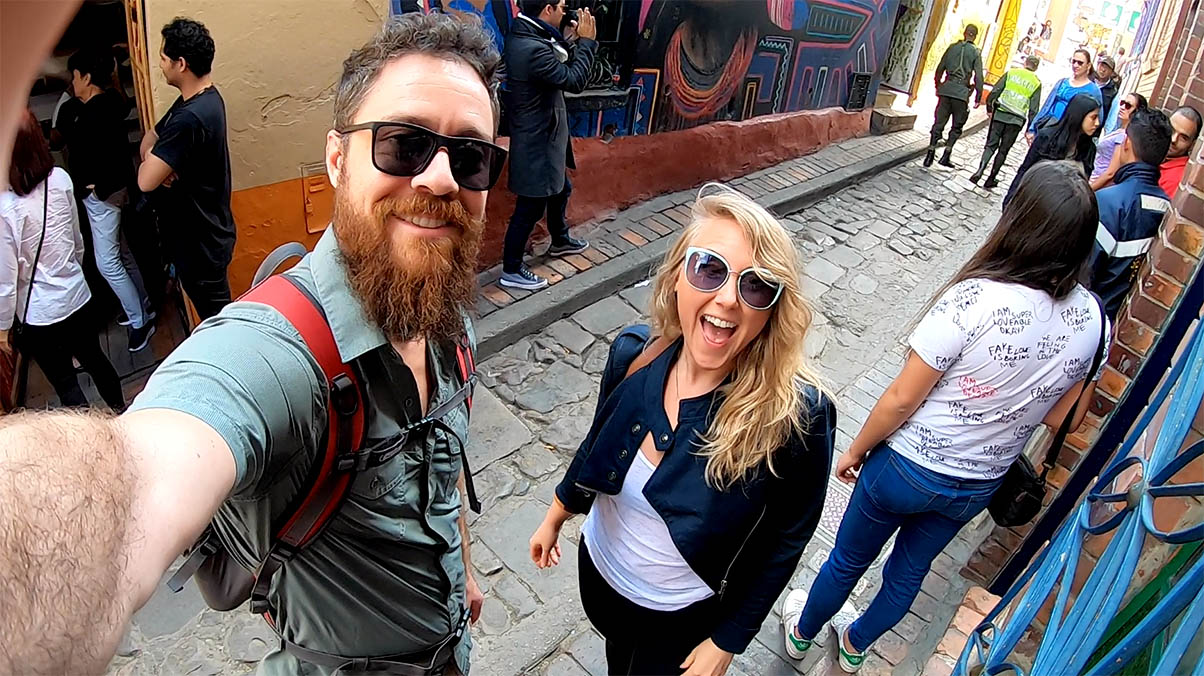 We’re Learning How To Vlog In La Candelaria Bogotá