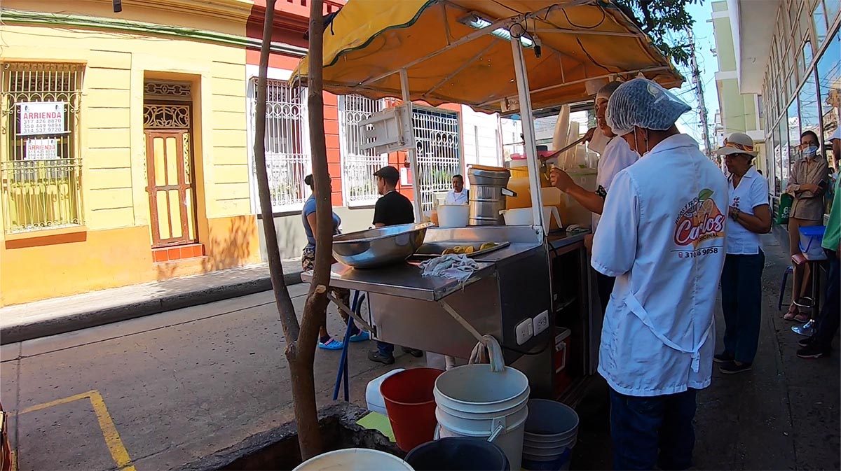 Entrepreneurship On The Rise - Orange Juice Vendor