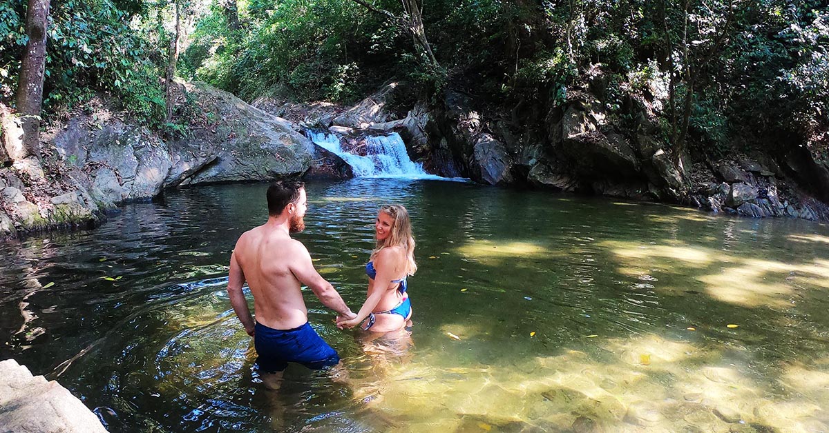 Pozo Azul Waterfalls Pushing Your Limits | Minca, Colombia