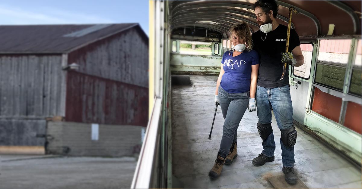 Brian and Erin - School Bus Conversion Guide