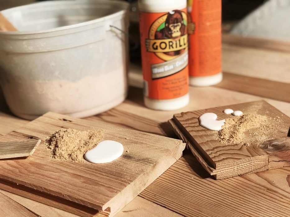 How to make DIY wood filler