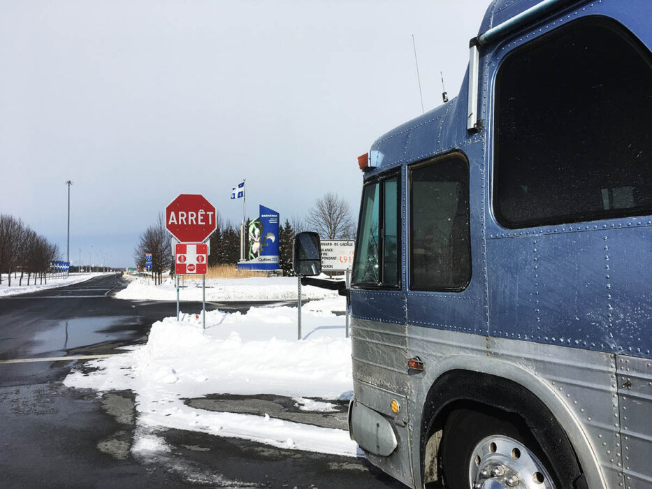 Lacroix Cruiser Importing A Bus Entering Quebec