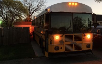 Texas Couple Accidentally Won School Bus Auction | Registering & Building A Skoolie In DFW
